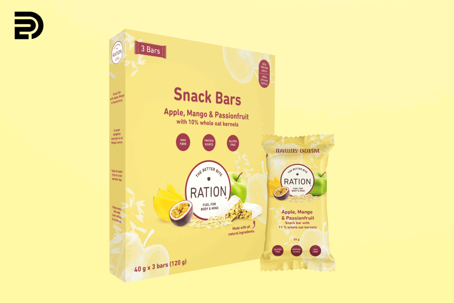 Packaging Mockups for Ration