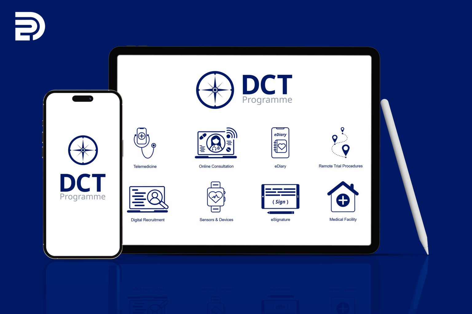 Wordmark and Icon Design for Novo Nordisk, DCT Programme