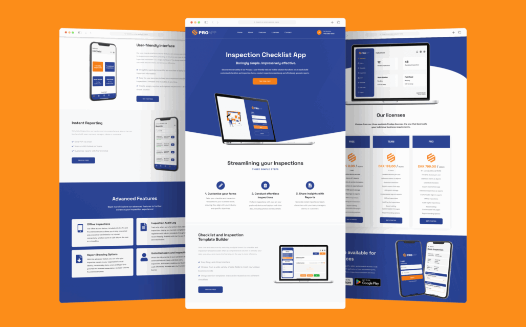 ProApp Webpage