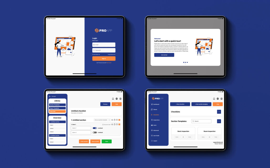 ProApp_Tablet Mockup